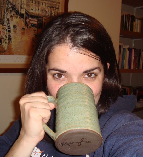 Me and my favorite mug by potter Ross Spangler - me-and-my-mug